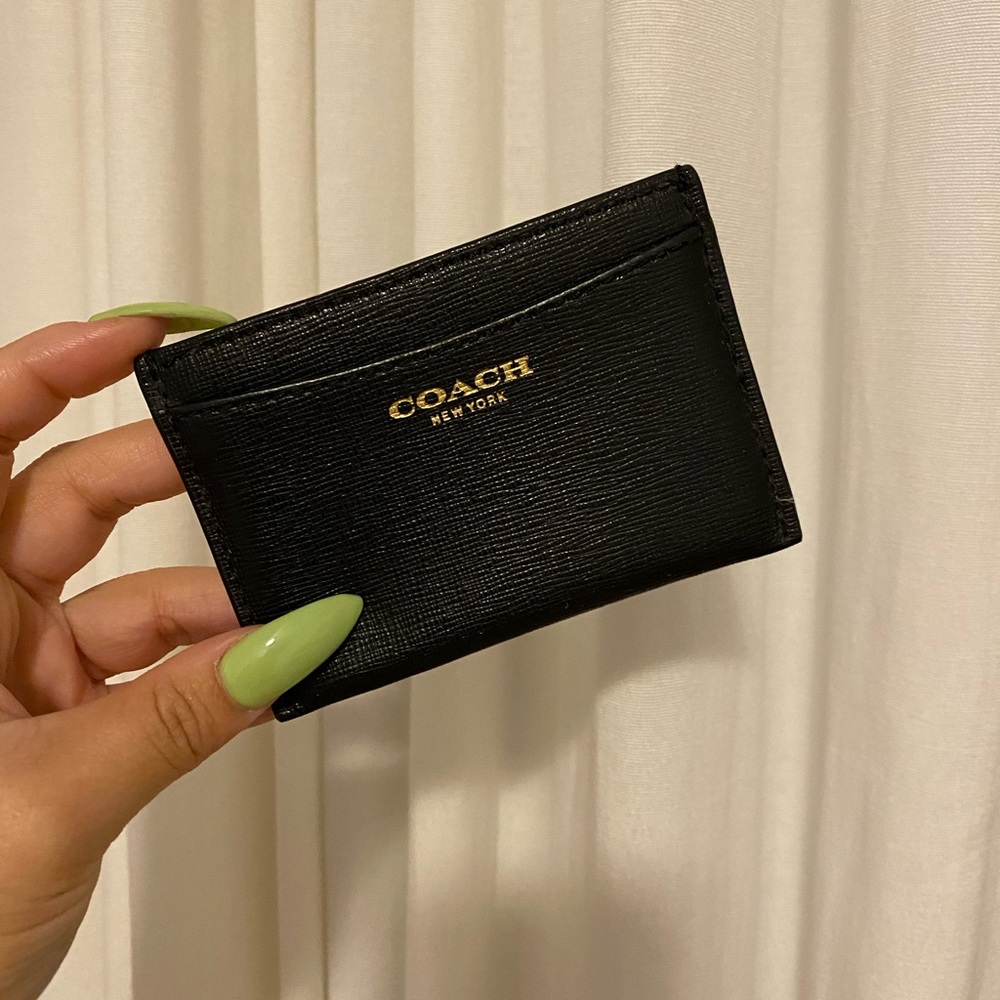 Coach card holder
